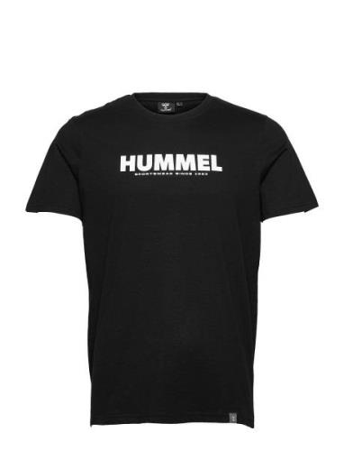 Hmllegacy T-Shirt Sport T-Kortærmet Skjorte Black Hummel