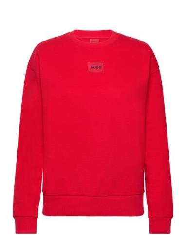 Nakira_Redlabel Tops Sweatshirts & Hoodies Sweatshirts Red HUGO