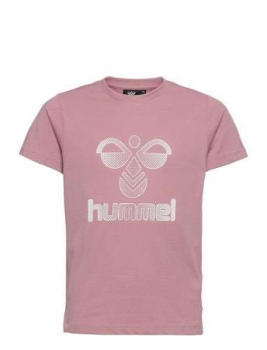 Hmlproud T-Shirt S/S Sport T-Kortærmet Skjorte Pink Hummel