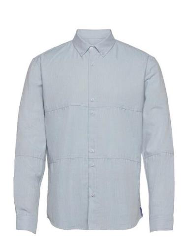Alvar Cotton Shirt Tops Shirts Casual Blue FRENN