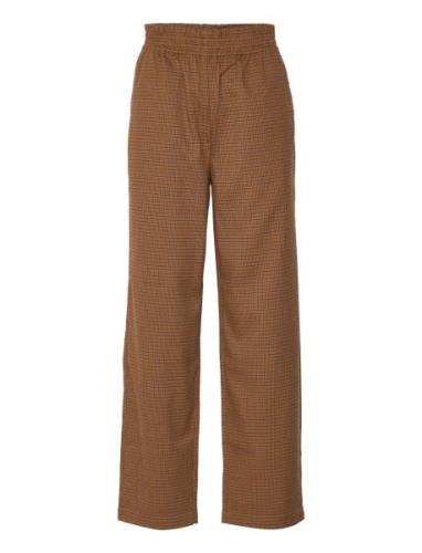 Kissz Pants Bottoms Trousers Straight Leg Brown Saint Tropez