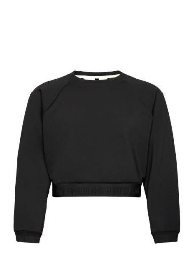 Spacer Knit Sweat Tops Sweatshirts & Hoodies Sweatshirts Black Timberl...