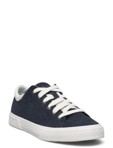 W Cph Suede Low Sport Sneakers Low-top Sneakers Blue Helly Hansen