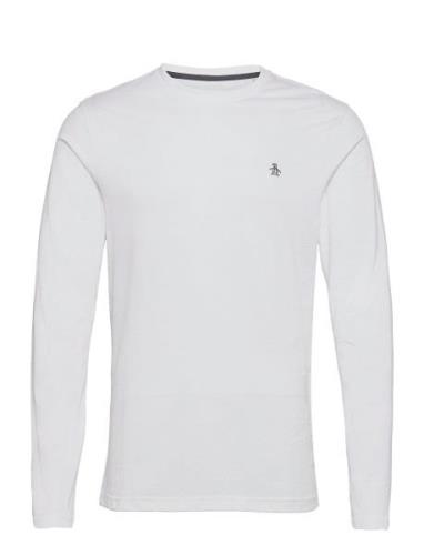 Small Logo Long Sleeve T-Shirt Tops T-Langærmet Skjorte White Original...