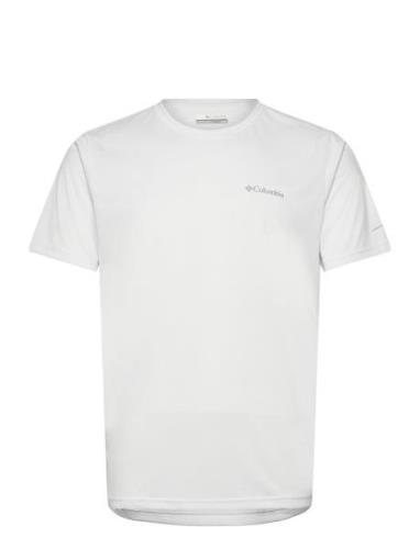 Columbia Hike Crew Sport T-Kortærmet Skjorte White Columbia Sportswear
