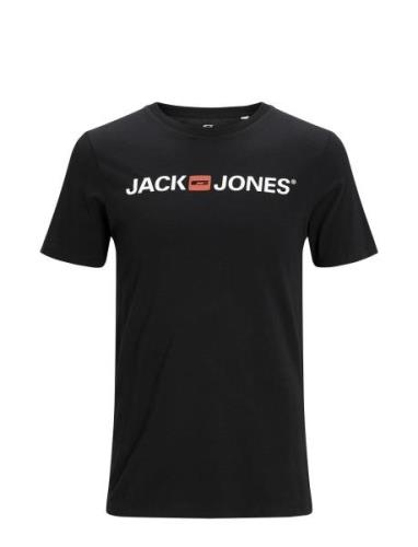 Jjecorp Old Logo Tee Ss O-Neck Noos Tops T-Kortærmet Skjorte Black Jac...