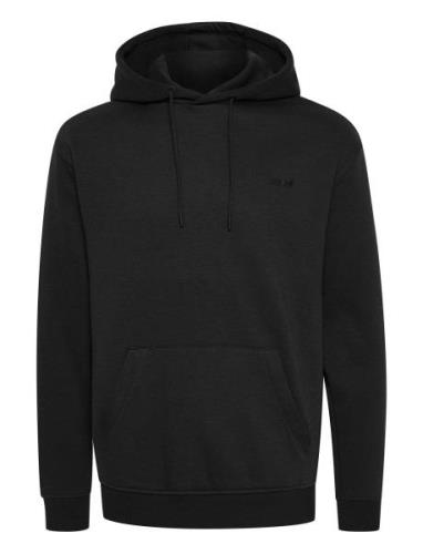 Bhdownton Hood Sweat Noos Tops Sweatshirts & Hoodies Hoodies Black Ble...