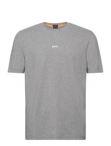 Tchup Tops T-Kortærmet Skjorte Grey BOSS