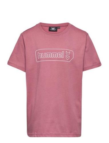 Hmltomb T-Shirt S/S Sport T-Kortærmet Skjorte Pink Hummel
