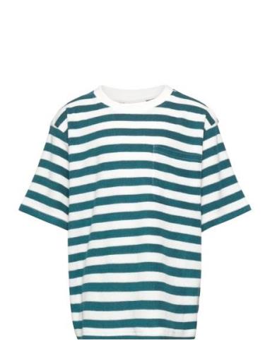 Graham Towel Tee Tops T-Kortærmet Skjorte Multi/patterned Grunt
