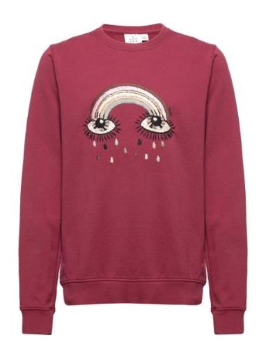 Tndaffodil Sweatshirt Tops Sweatshirts & Hoodies Sweatshirts Pink The ...