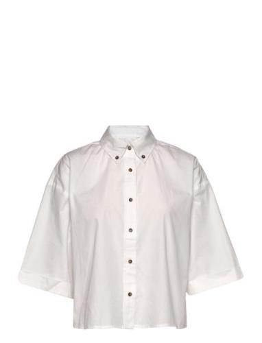 Noah Ss Shirt Tops Shirts Long-sleeved White NORR