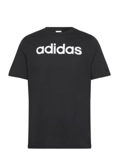 Essentials Single Jersey Linear Embroidered Logo T-Shirt Sport T-Kortæ...