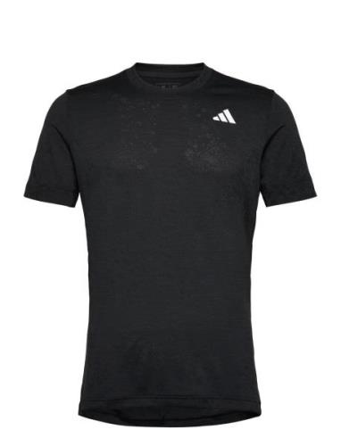 Freelift Tee Sport T-Kortærmet Skjorte Black Adidas Performance
