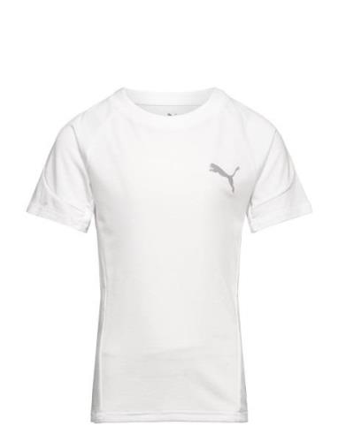 Evostripe Tee B Sport T-Kortærmet Skjorte White PUMA