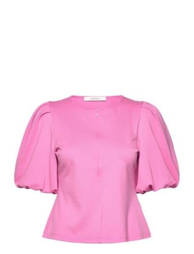 Blancagz Blouse Tops Blouses Short-sleeved Pink Gestuz