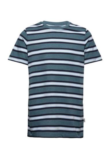 Johnny Recycled Tops T-Kortærmet Skjorte Multi/patterned Kronstadt