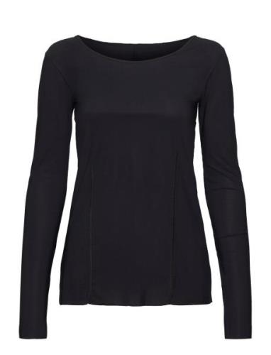 Dance Layer Top Tops T-shirts & Tops Long-sleeved Black Filippa K