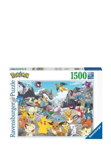 Pokémon Classics 1500P Toys Puzzles And Games Puzzles Classic Puzzles ...