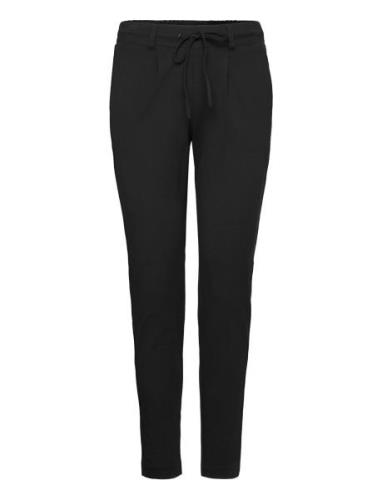 Jersey Loose Fit Pants Ankle Bottoms Trousers Straight Leg Black Tom T...