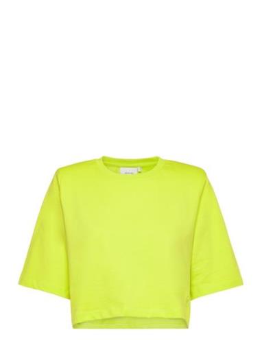 Jorygz Cropped Tee Tops T-shirts & Tops Short-sleeved Green Gestuz