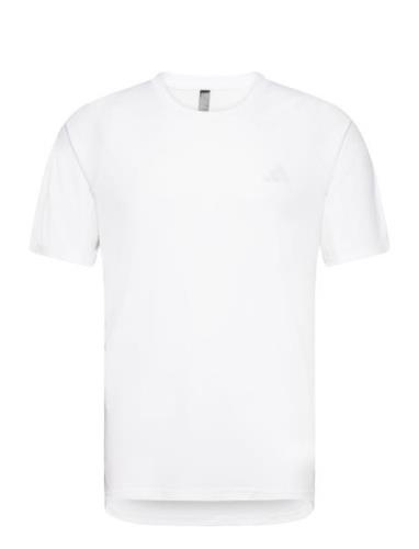 Run Icons 3S T Sport T-Kortærmet Skjorte White Adidas Performance
