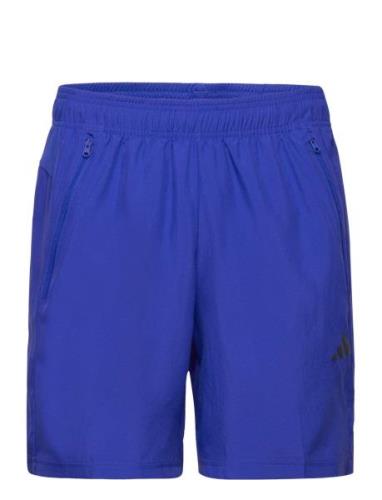 Tr-Es Wv Sho Sport Shorts Sport Shorts Blue Adidas Performance