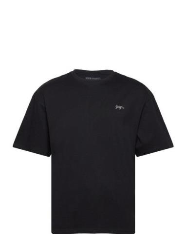 Dptacos T-Shirt Tops T-Kortærmet Skjorte Black Denim Project