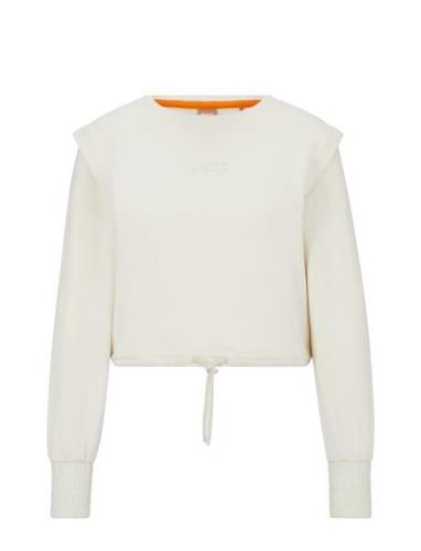 C_Enumber Tops Sweatshirts & Hoodies Sweatshirts White BOSS