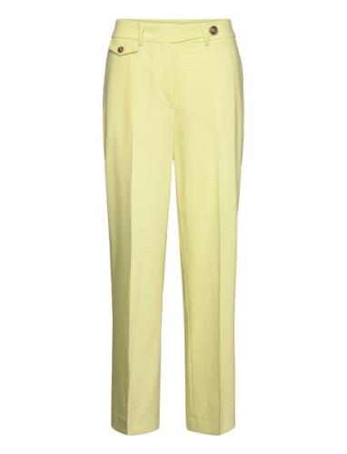Bydneykb Straight Pants Bottoms Trousers Suitpants Yellow Karen By Sim...