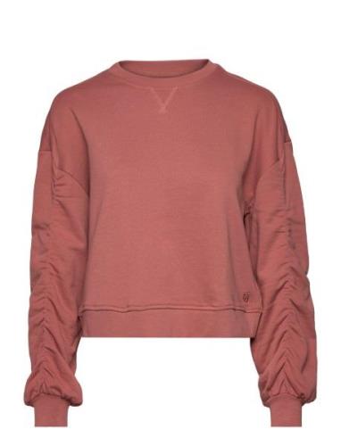 Air Sweater Tops Sweatshirts & Hoodies Sweatshirts Pink Dante6