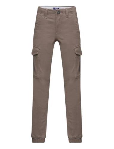 Jpstmarco Jjjoe Cuffed Jnr Bottoms Trousers Brown Jack & J S