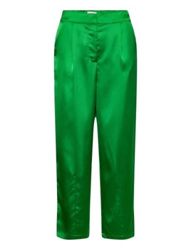 Maisie Pants Bottoms Trousers Straight Leg Green Lollys Laundry