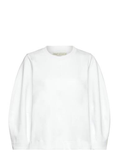 Marviniw Cocoon Blouse Tops Sweatshirts & Hoodies Sweatshirts White In...