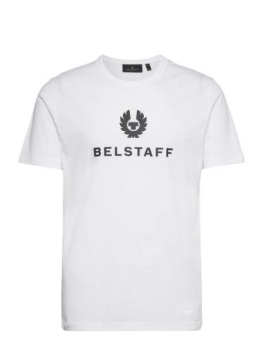 Belstaff Signature T-Shirt Designers T-Kortærmet Skjorte White Belstaf...