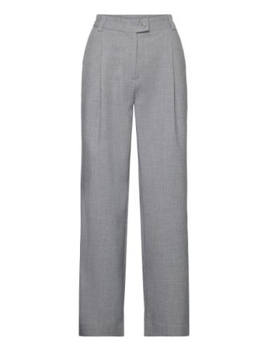 Srsibylle Pants Bottoms Trousers Suitpants Grey Soft Rebels