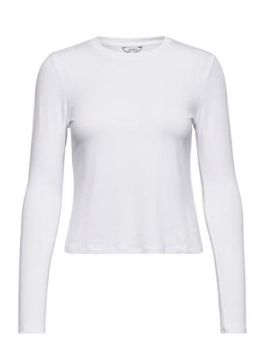 Christina-M Tops T-shirts & Tops Long-sleeved White MbyM