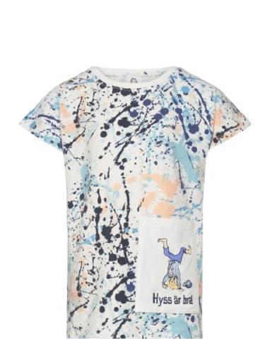 Oops T-Shirt Tops T-Kortærmet Skjorte Multi/patterned Martinex