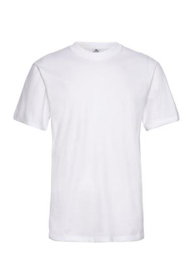 Dovre T-Shirts 1/4 Ærme Organi Tops T-Kortærmet Skjorte White Dovre