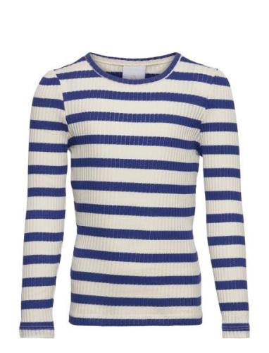 Tnstriped L_S Tee Tops T-shirts Long-sleeved T-Skjorte Multi/patterned...