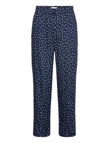 Maisie Pants Bottoms Trousers Straight Leg Navy Lollys Laundry