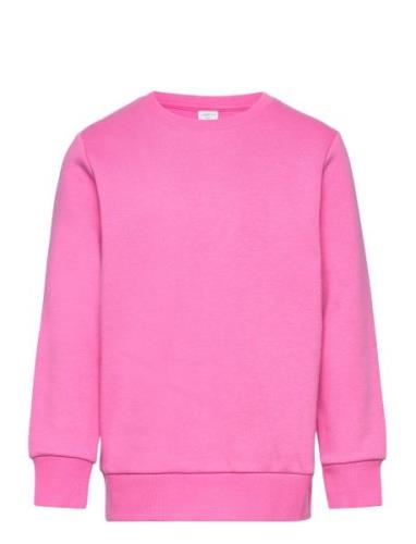 Sweatshirt Basic Tops Sweatshirts & Hoodies Sweatshirts Pink Lindex