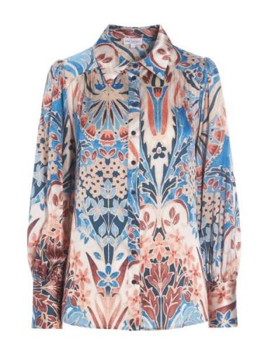 Asta Tops Blouses Long-sleeved Multi/patterned Dea Kudibal