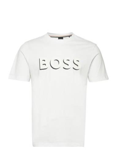 Tiburt 339 Tops T-Kortærmet Skjorte White BOSS