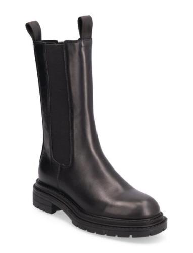 Boot Shoes Boots Ankle Boots Ankle Boots Flat Heel Black Sofie Schnoor