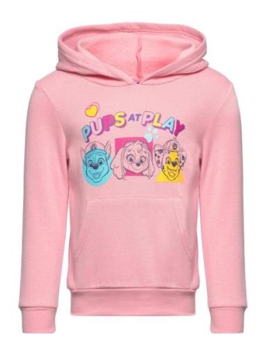 Sweat Kangourou Tops Sweatshirts & Hoodies Hoodies Pink Paw Patrol