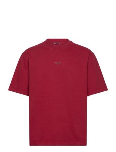 Ranger Oslo Tee Designers T-Kortærmet Skjorte Red HOLZWEILER
