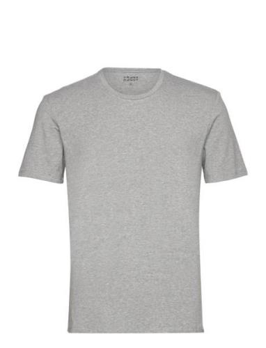 Bamboo Tee Tops T-Kortærmet Skjorte Grey Frank Dandy