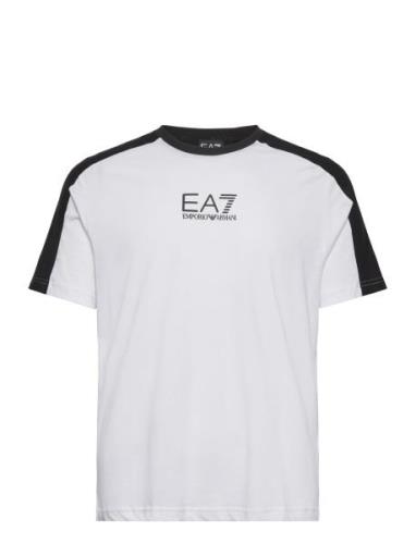 T-Shirts Tops T-Kortærmet Skjorte White EA7