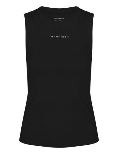 Elmira Pocket Tank Top Sport T-shirts & Tops Sleeveless Black Röhnisch